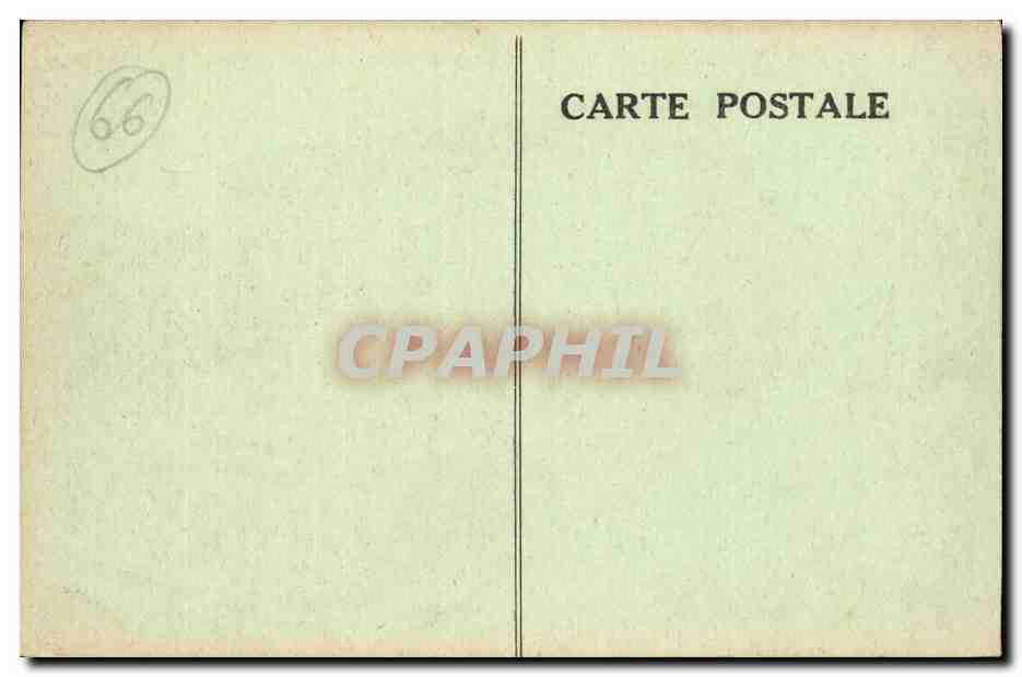 Mont Louis - Les Fosses et le Porte de la Citadelle - CPA  — Rückseite