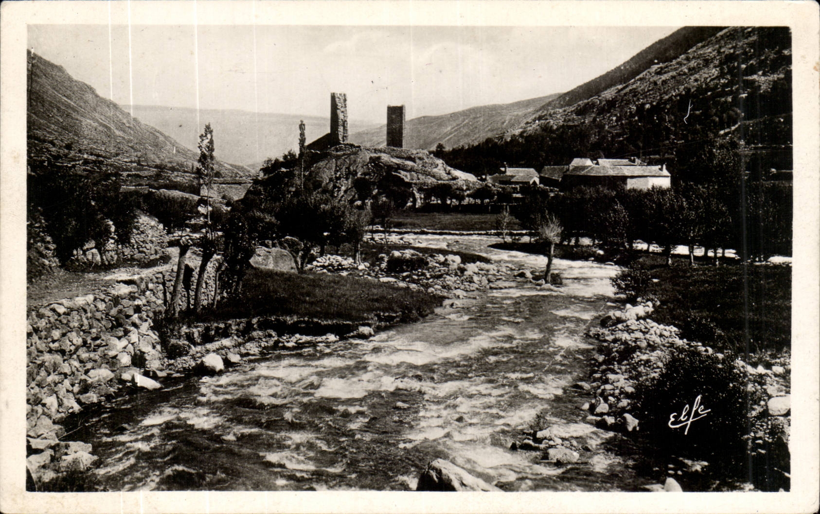 Vallee de carol - Les Tours du Petit Carol - CPA 