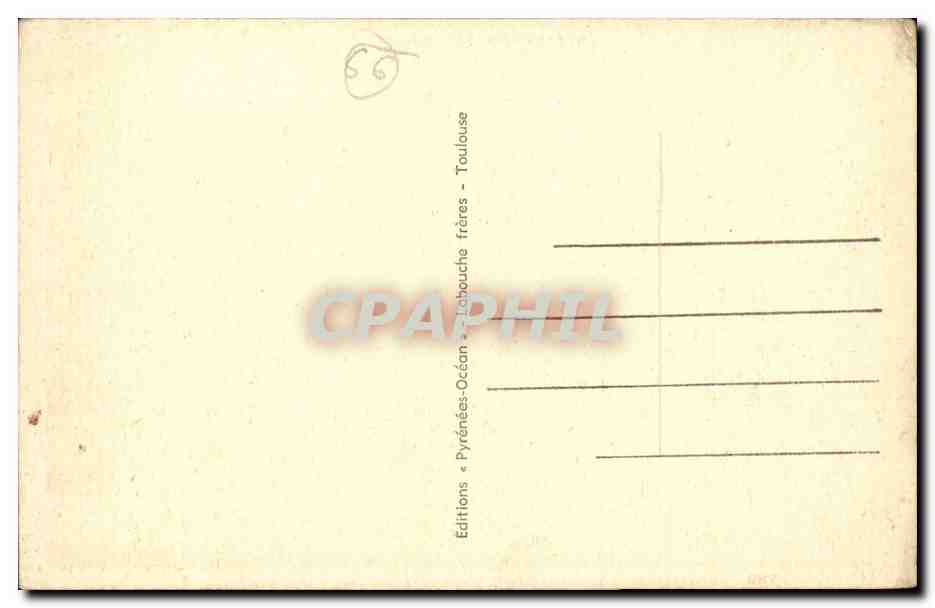 Le Cerdagne - Bourg Madame Vue Generale - CPA  — Rückseite