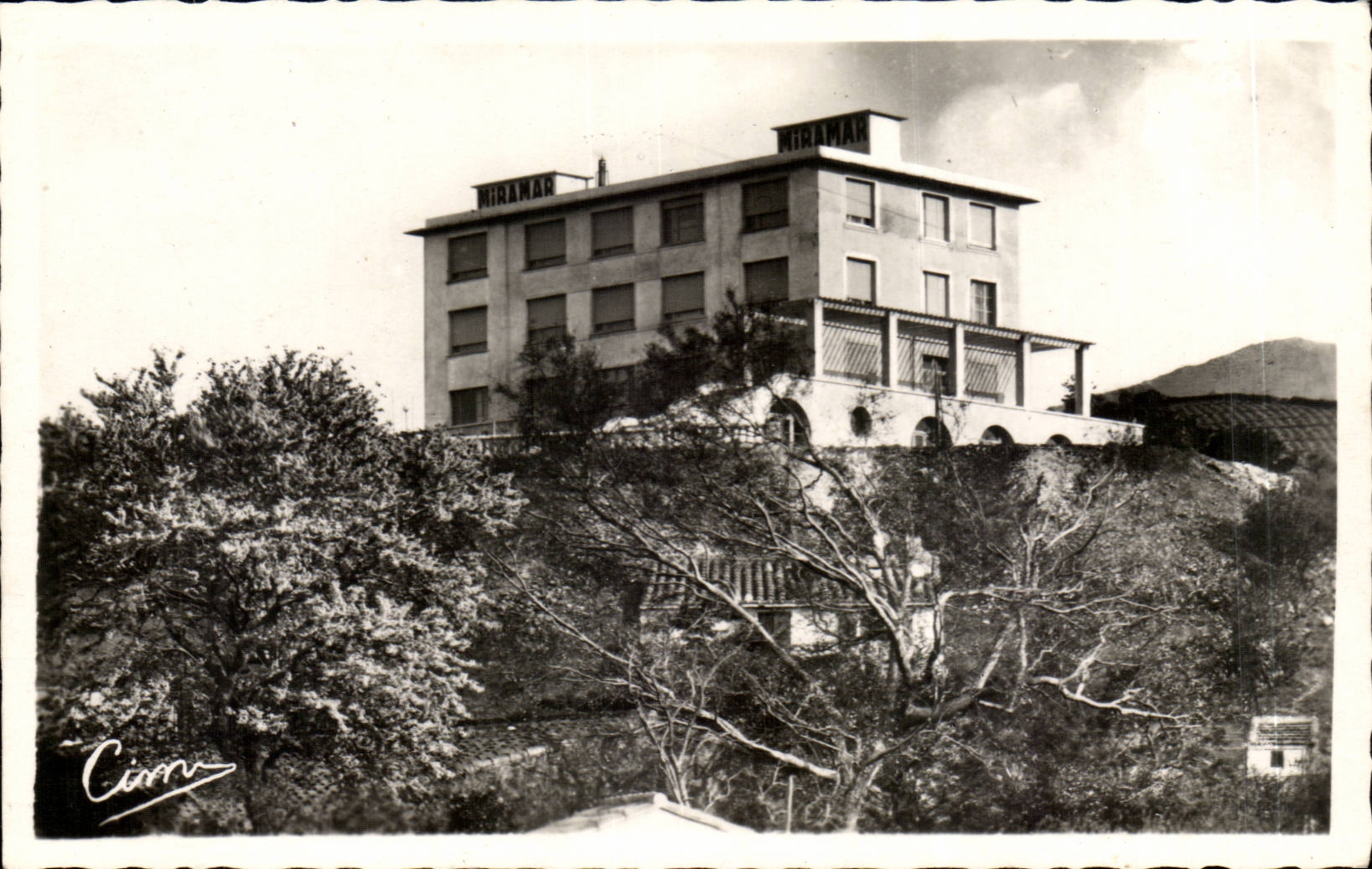 Banyuls sur Mer CPA Grand hotel Miramar Site unique pour les touristes