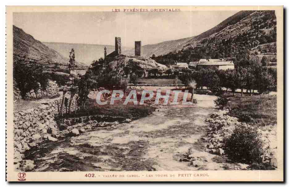 CPA Vallee de Carol Les tours du Petit Carol