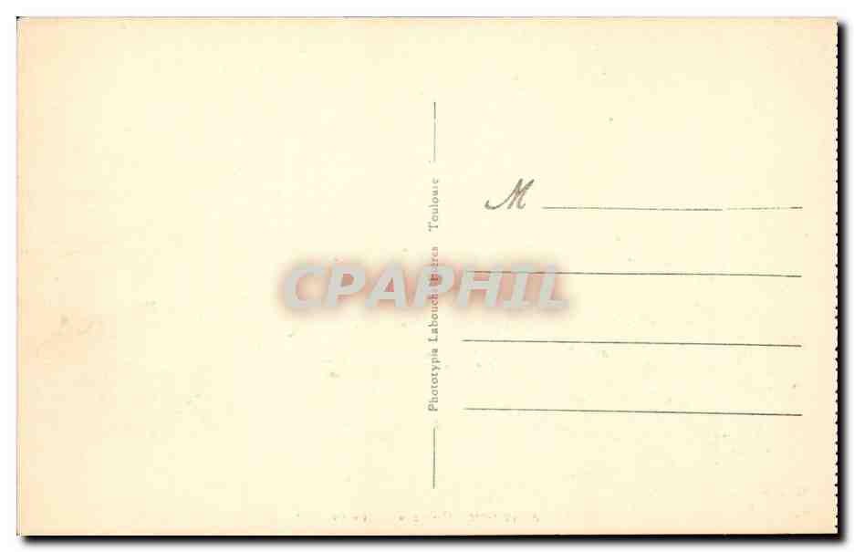 CPA Font Romeu Le grand hotel — Rückseite