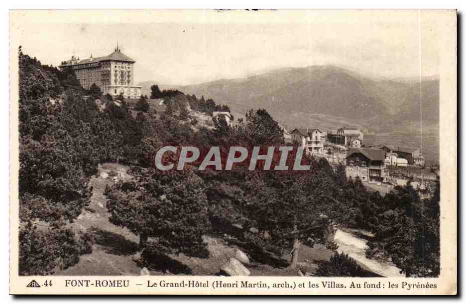 Font Romeu CPA Le grand hotel (Henri Martin)