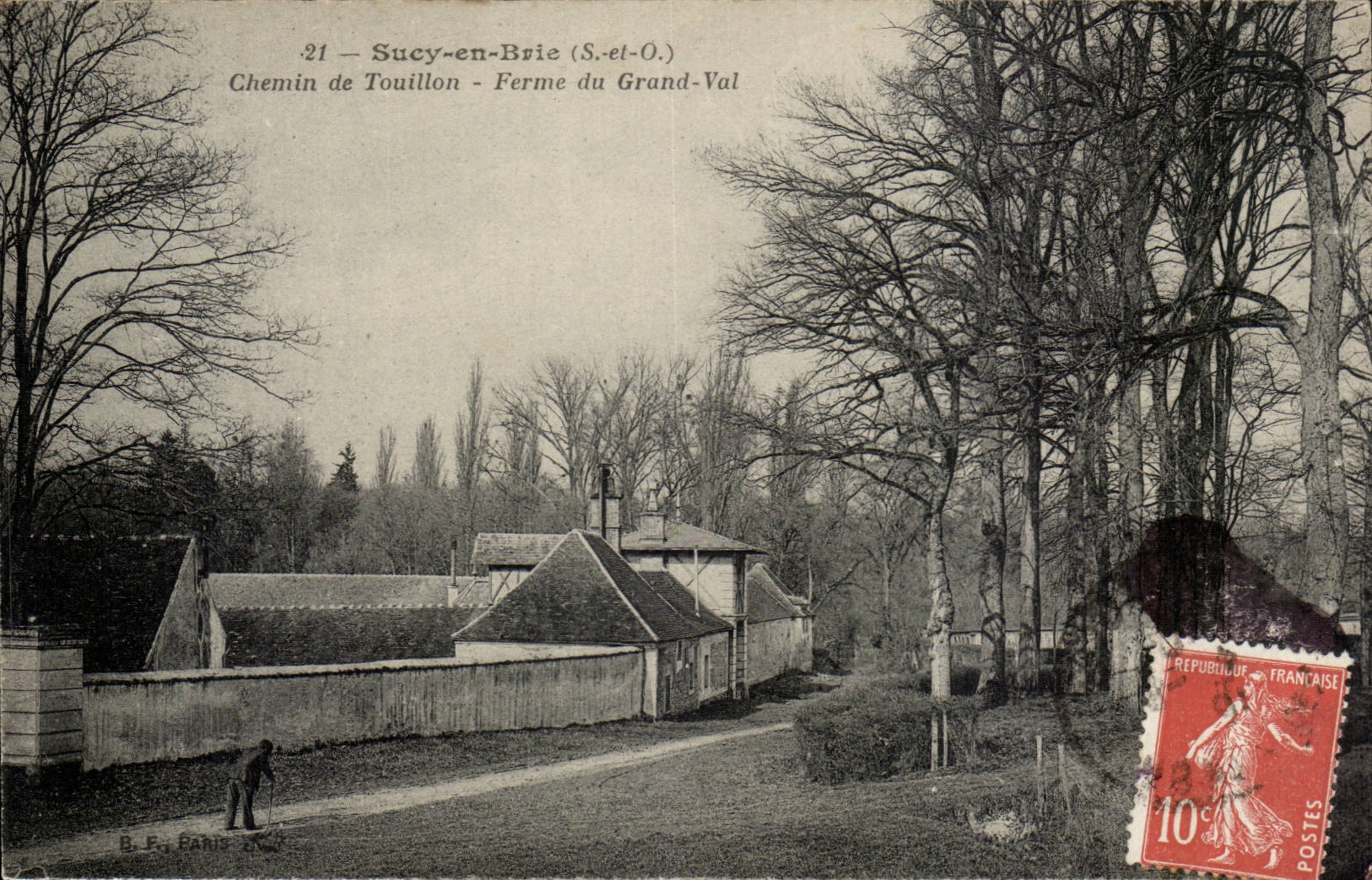 Sucy en Brie CPA Chemin de Touillon ferme du Grand Val
