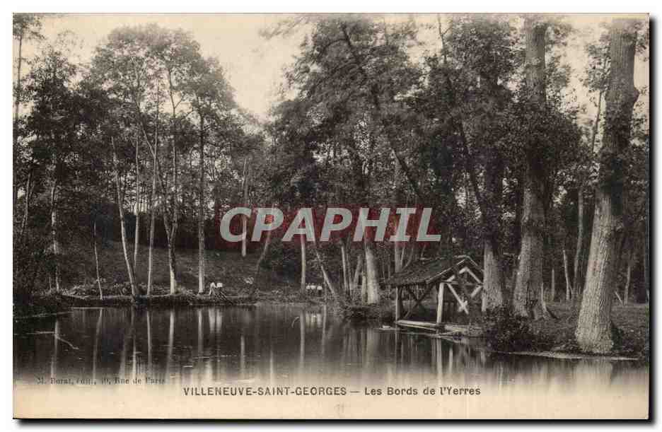 Villeneuve Saint Georges CPA Les bords de l'Yerres