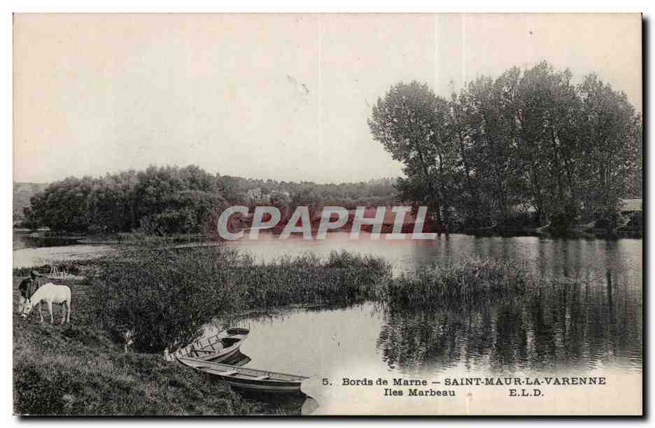 Saint MAur la Varenne CPA Iles Marbeau