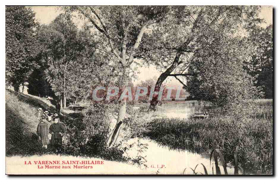 La Varenne CPA La Marne aux Mariers