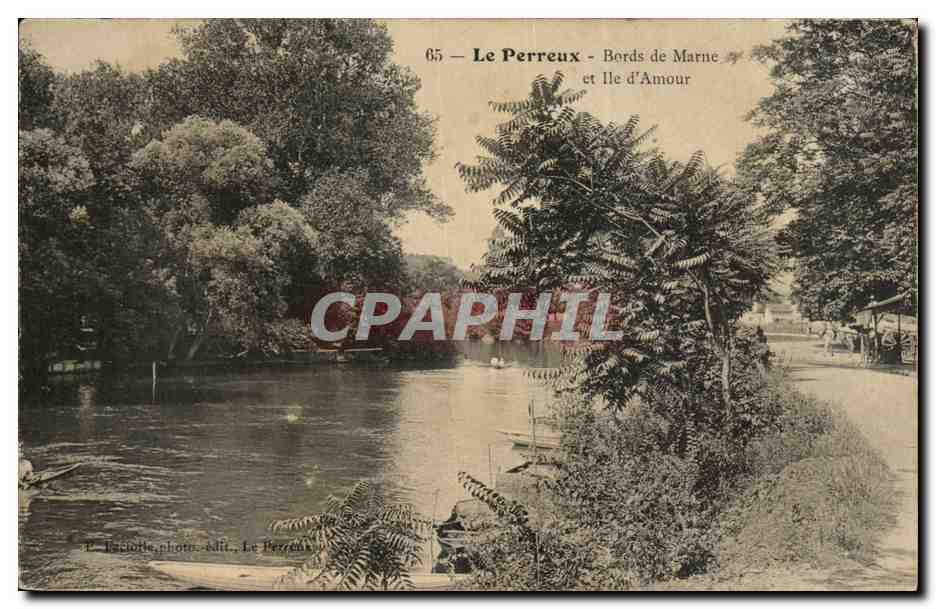 Le Perreux CPA Bords de Marne et ile Amour