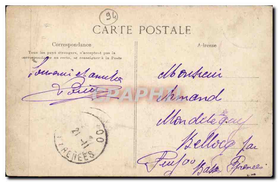 Vincennes — Fort neuf — Gymnase d'Artillerie — Éditeur ELD, n°77 — Reverso