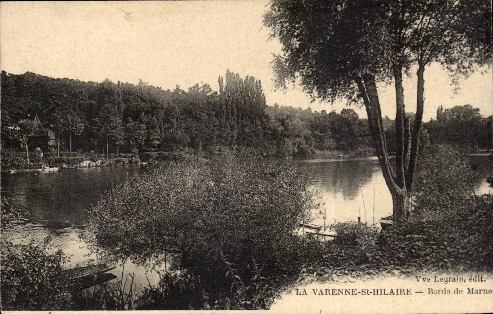 La VArenne Saint Hilaire CPA Bords de Marne