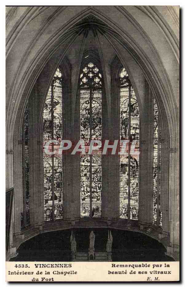 Vincennes — Intérieur de la Chapelle du Fort — E.M. n°4535