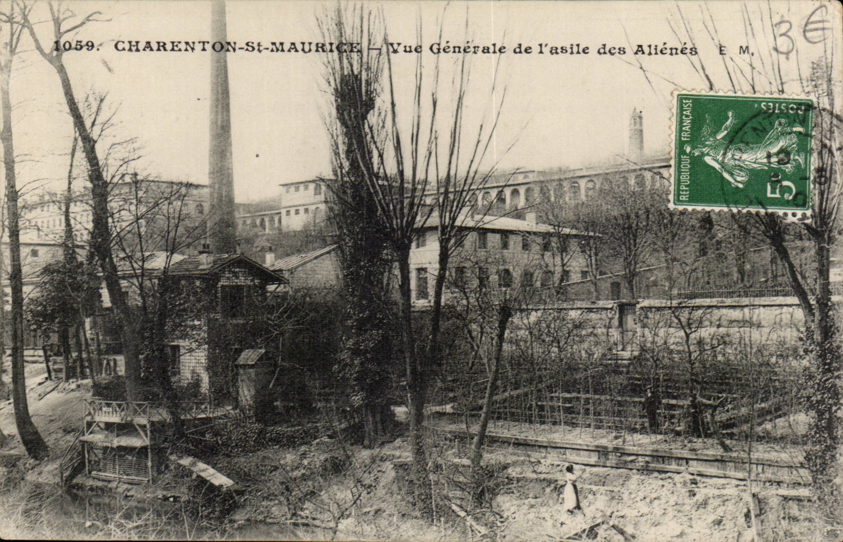 Charenton St Maurice CPA Vue generale de l'asile des alienes