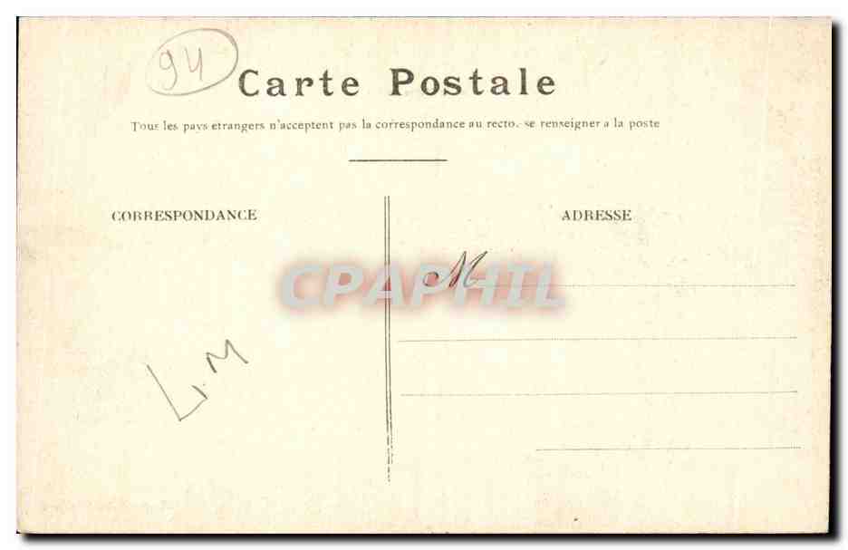 Champigny sur marne CPA 1870 1871 guerre — Back
