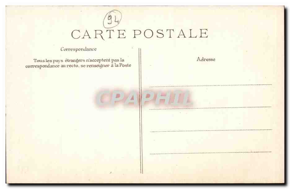 La Varenne-Saint-Hilaire — Bords de la Marne — Éditeur ELD, n°11 — Rückseite