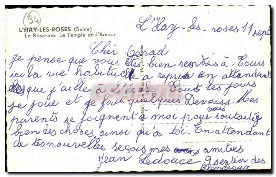 L'Hay-les-Roses (Seine) — La Roseraie. Le Temple de l'Amour — éditeur L'Hay-les-Roses — Reverso