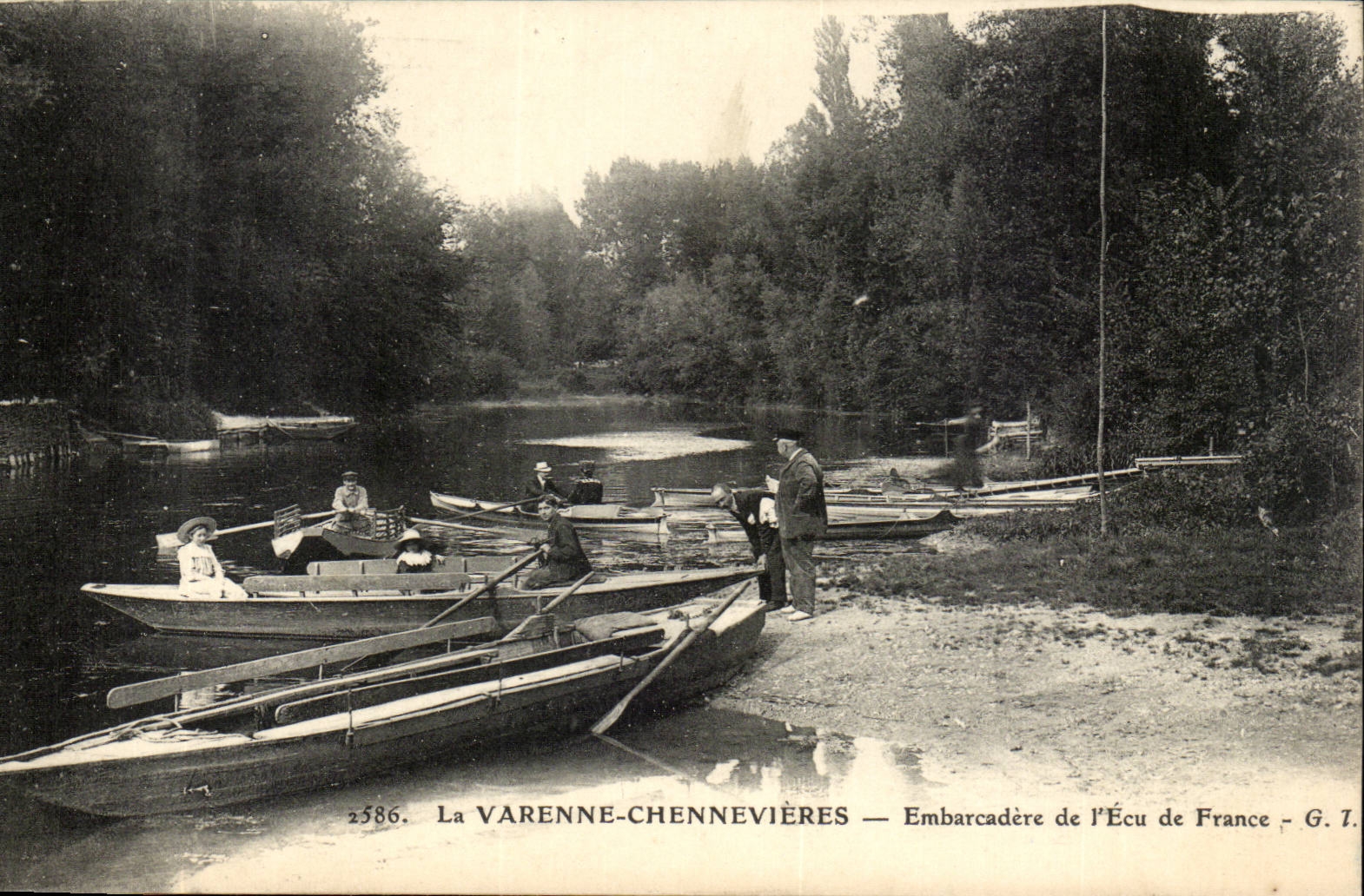 La VArenne Chennevieres CPA Embarcadere de l'Ecu de France