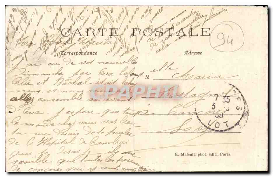 Charenton CPA Le pont l'ile et l'enfilade des bateaux de peche — Back