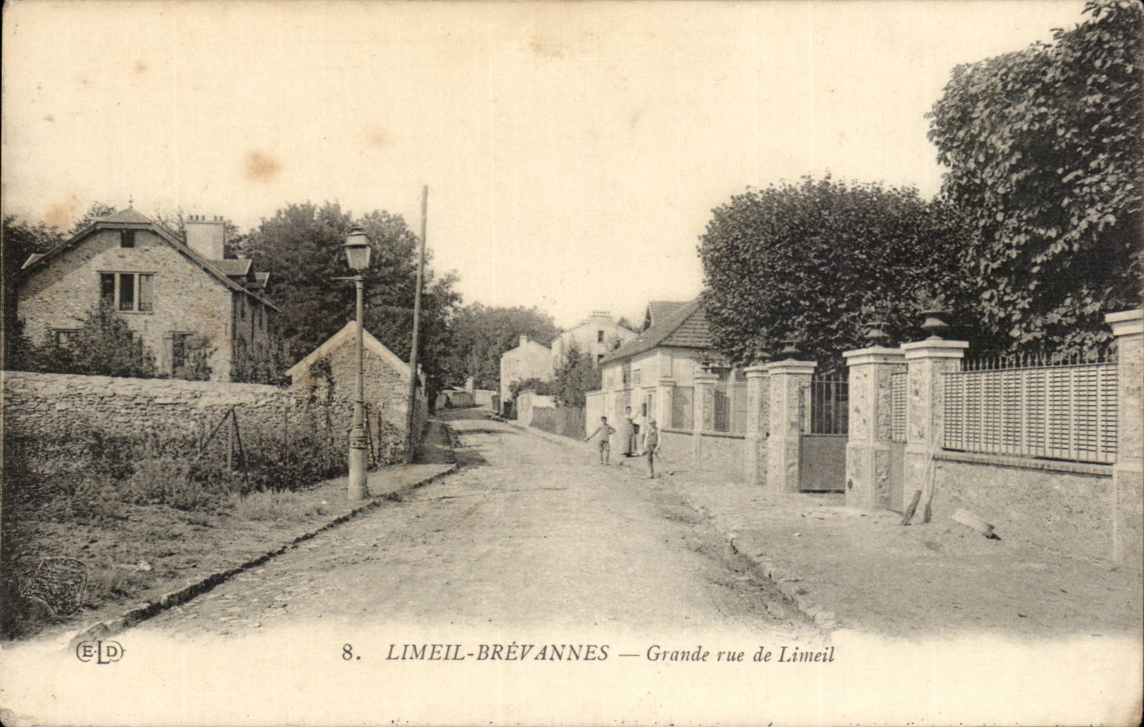 Limeil Brevannes CPA Grande rue de Limeil