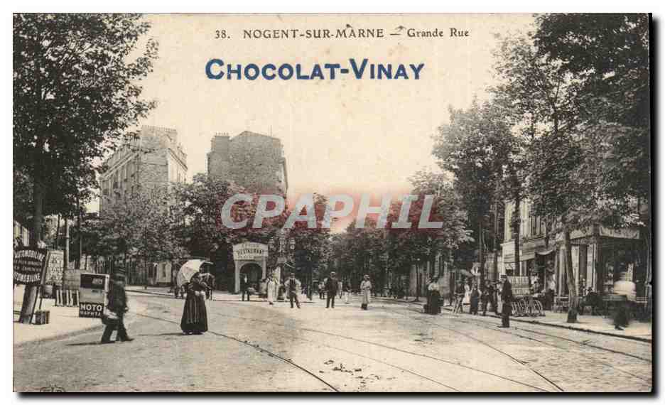 Nogent-sur-Marne — Grande Rue — Chocolat-Vinay