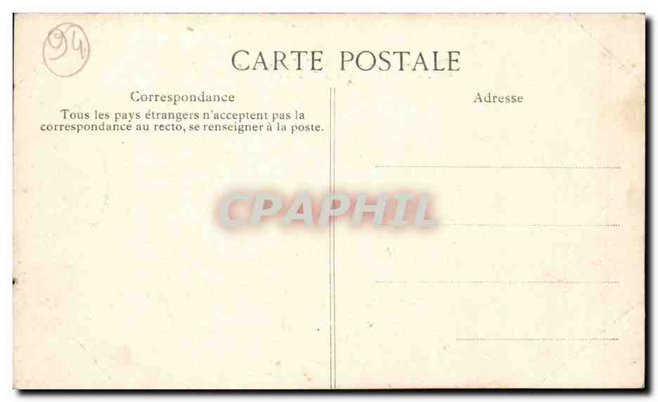 Nogent-sur-Marne — Grande Rue — Chocolat-Vinay — Verso