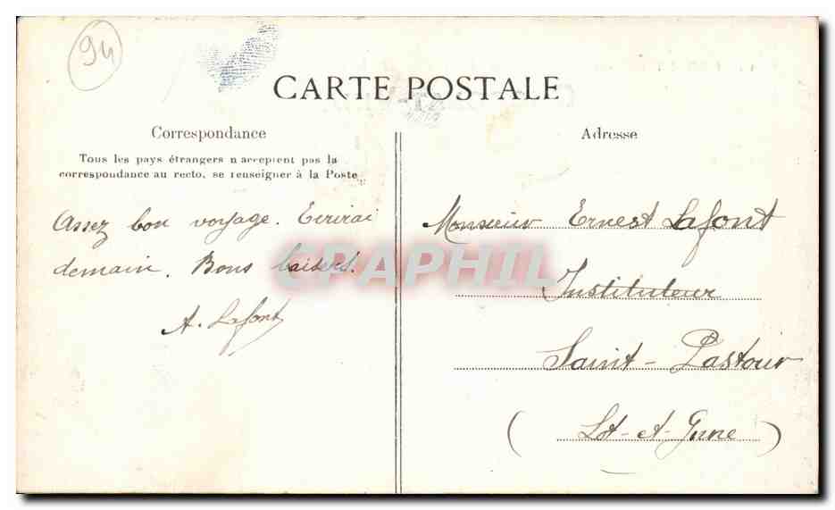Nogent-sur-Marne — Île de Beauté — E.L.D. — Rückseite