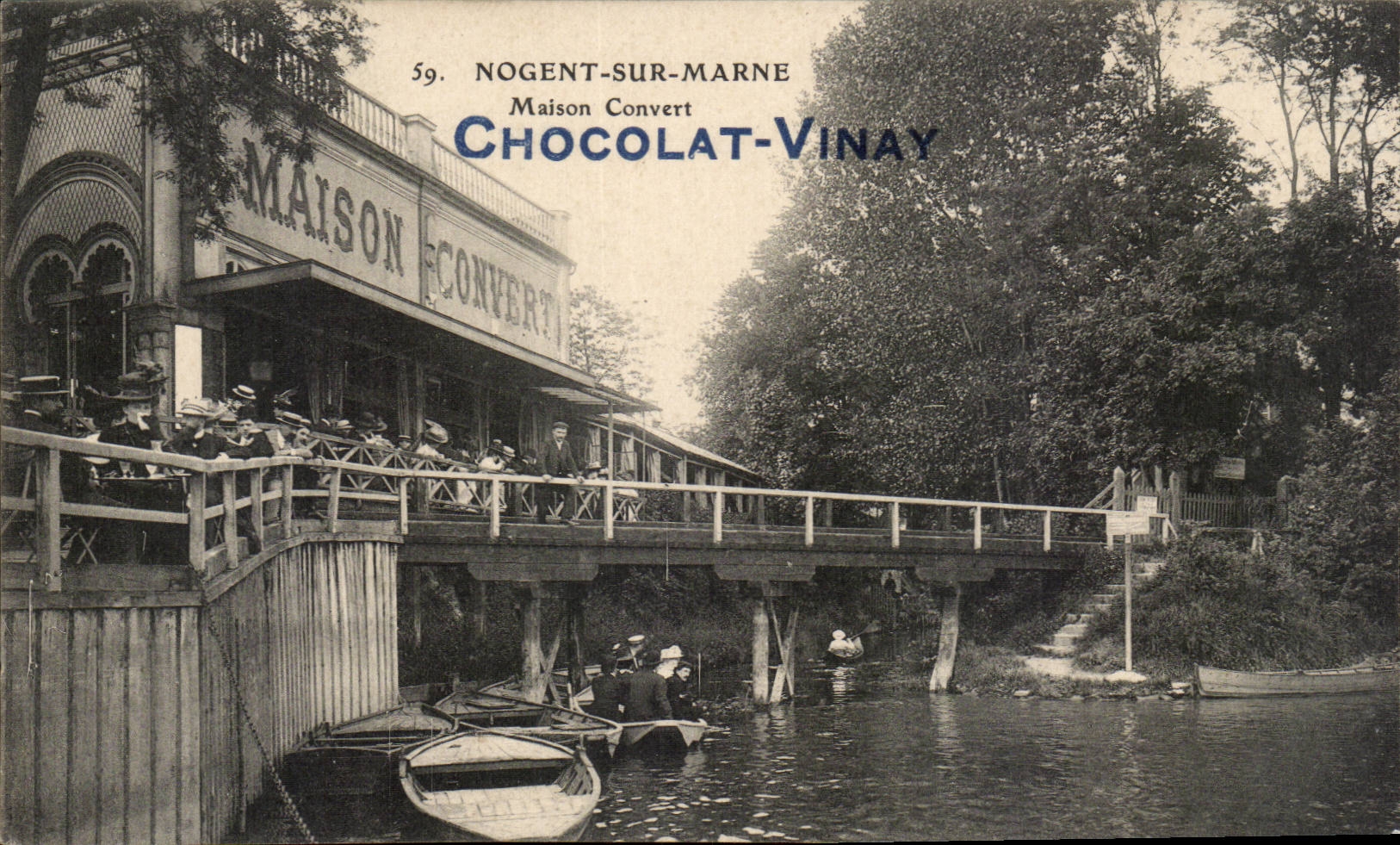 Nogent-sur-Marne — Huis Convert Chocolat-Vinay — uitgever Chocolat-Vinay, n° 59