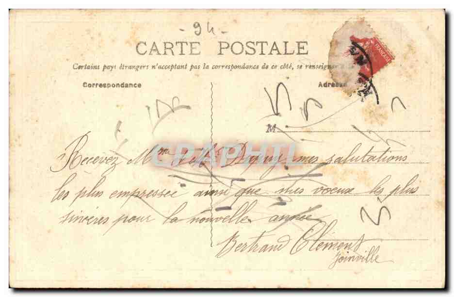 Joinville — Château du Grand Jardin — Guery, édit., Joinville — Reverso