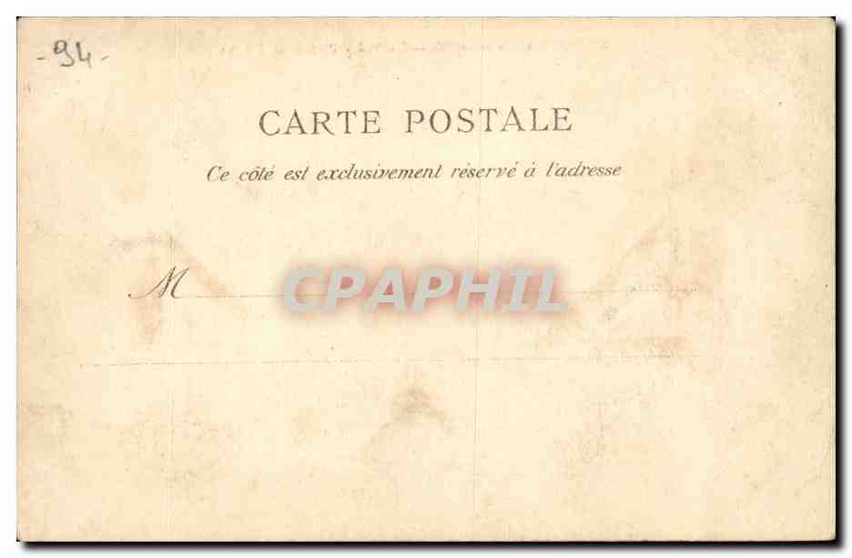 Nogent sur Marne CPA Le Val Bords de Marne — Rückseite