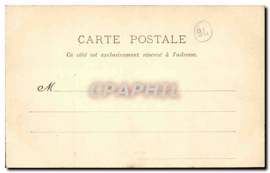 Villeneuve Saint Georges CPA La agre — Back