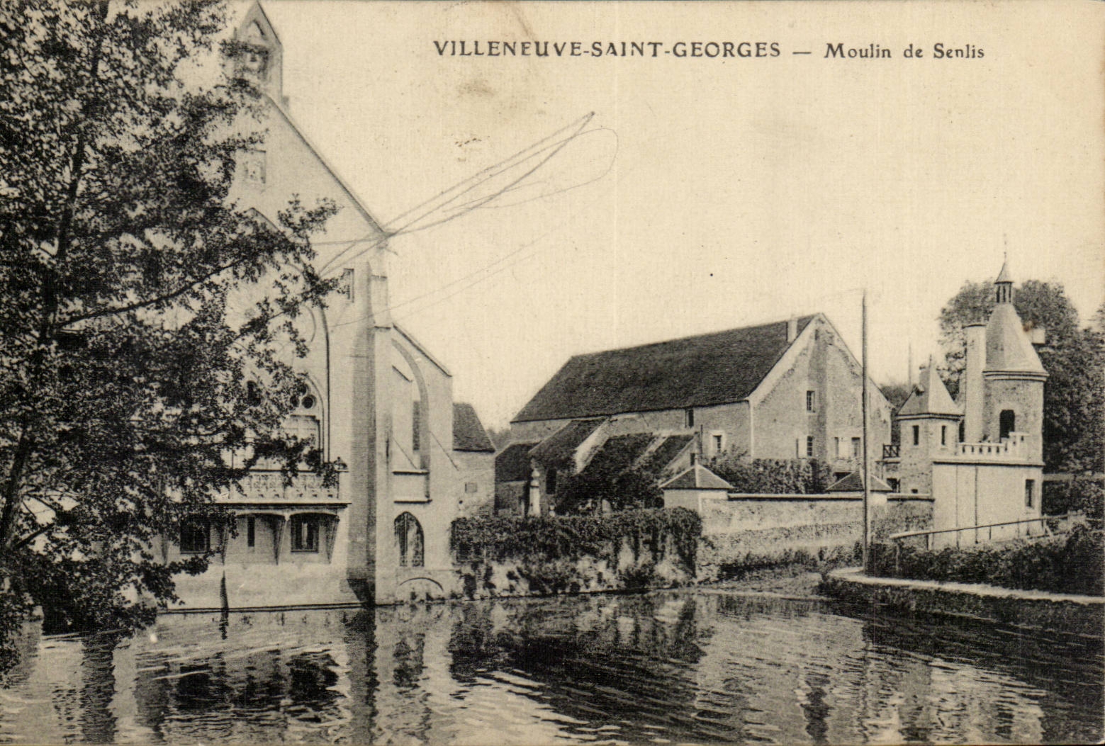 Villeneuve Saint Georges CPA Moulin de Senlis