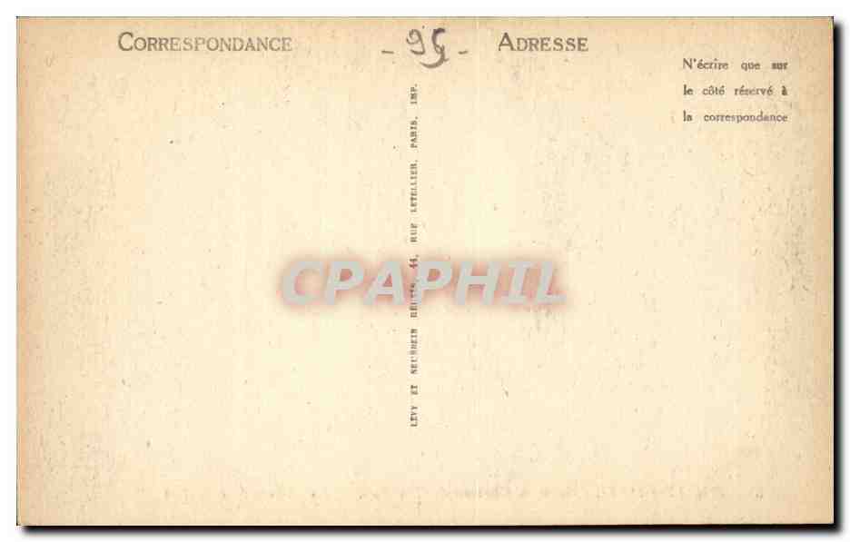CPA Boissy Saint Leger Chaetaud e GRos Bois La piece d'eau — Rückseite