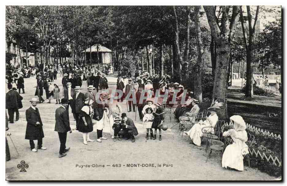 Mont-Dore, der Park — Puy-de-Dôme — 463 — Verlag Graphil