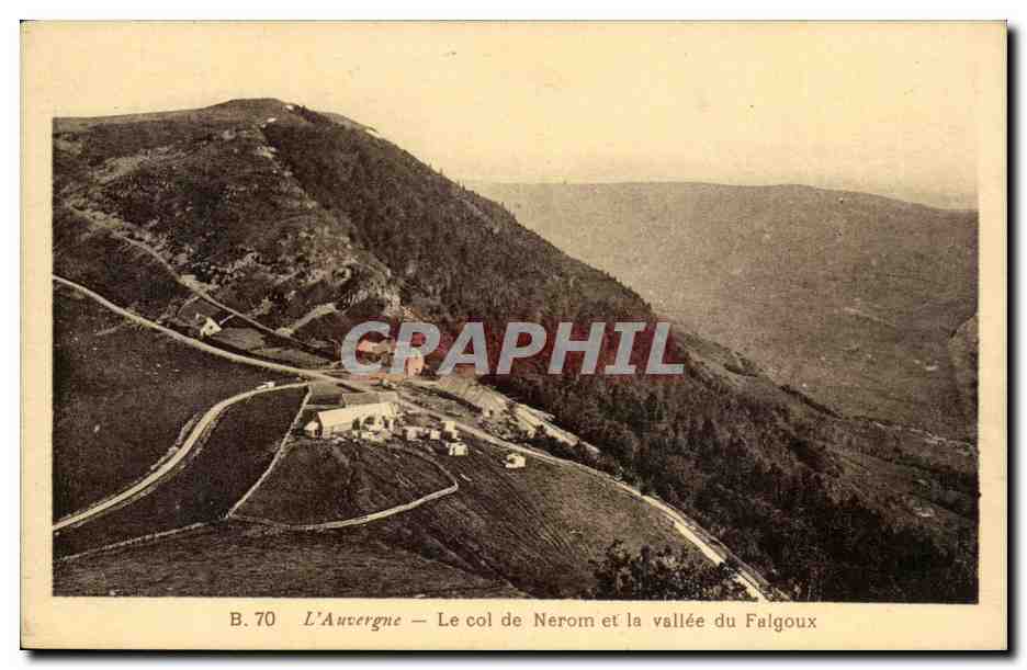 L'Auvergne — Le col de Nerom et la vallée du Falgoux — B.70
