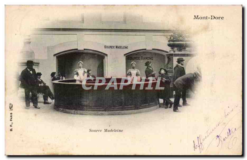 Source Madeleine — Mont-Dore — B. F. J. Paris