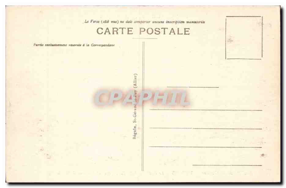Murols — Le Château, Côté Renaissance et Hameau de la Chassagne — Ideal, n° 3399 — Rückseite