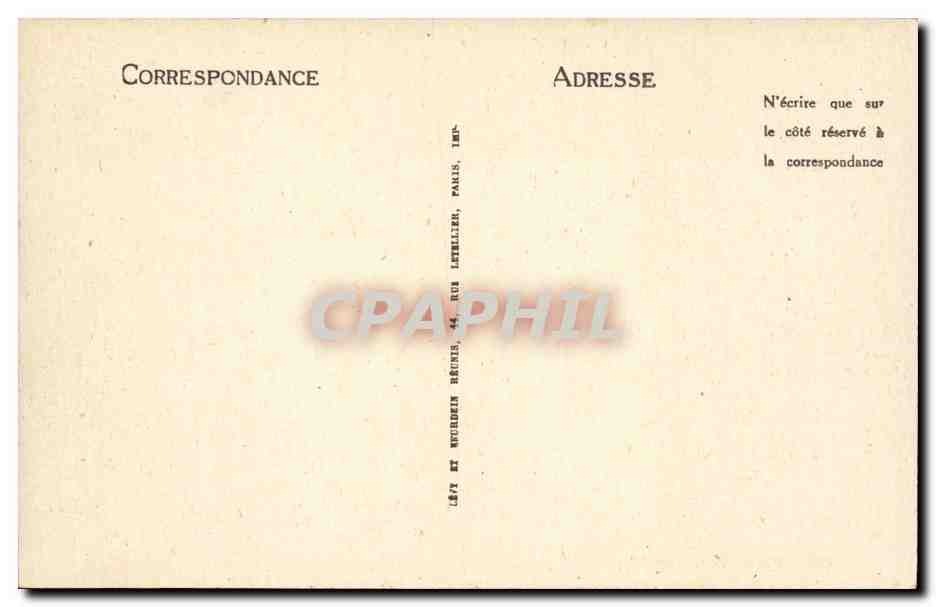 CPA Auvergne Le Mont Dore Panorama — Rückseite