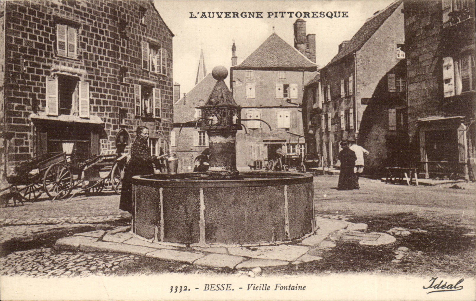Besse - Vieille Fontaine — L'Auvergne pittoresque — Idéal, n° 3332