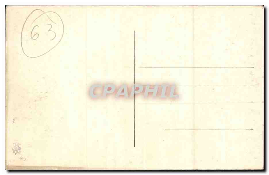 L'Auvergne - Vallée d'Enfer au pied du Sancy — G.d.O. — n°17 — Verso