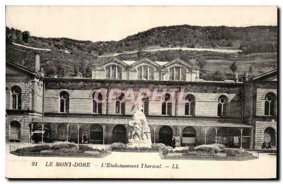 Le Mont Dore - L'Etablissement Thermal - CPA 