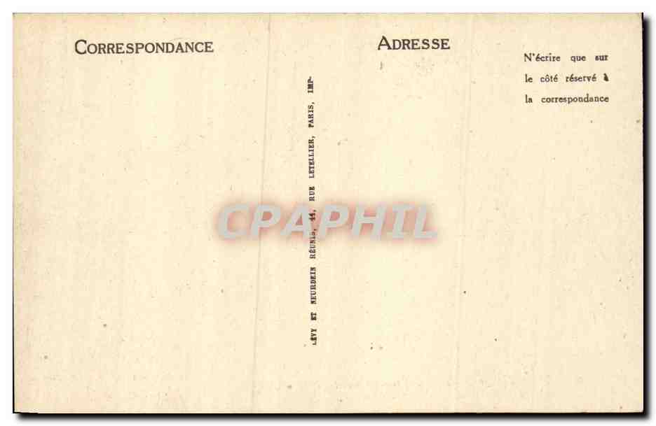 Le Mont Dore - L'Etablissement Thermal - CPA  — Verso