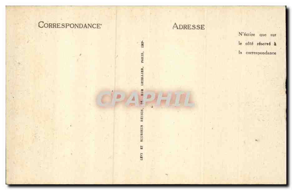 Vue Panoramique du Mont Dore - CPA  — Verso