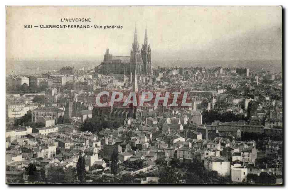 Clermont-Ferrand — Vue générale — L'Auvergne 831