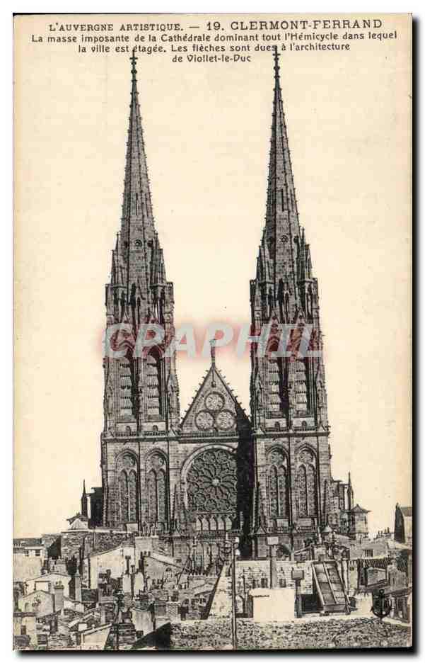 Clermont-Ferrand — Cathédrale — L'Auvergne Artistique, n°19
