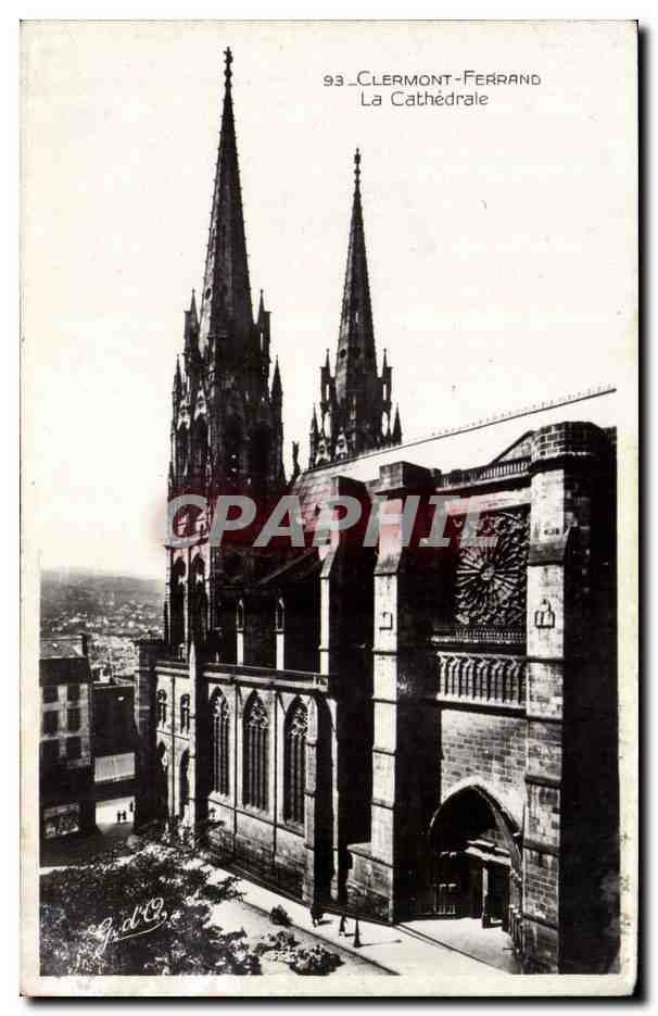 Clermont-Ferrand — La Cathédrale — G. d'Or