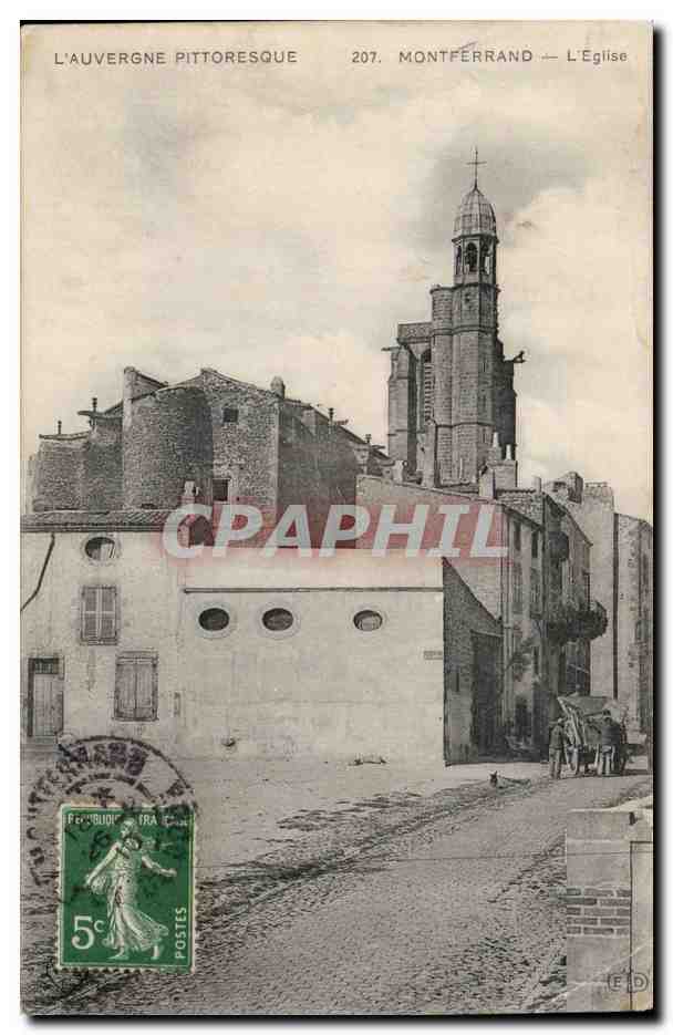 Montferrand — L'Église — L'Auvergne Pittoresque, n°207