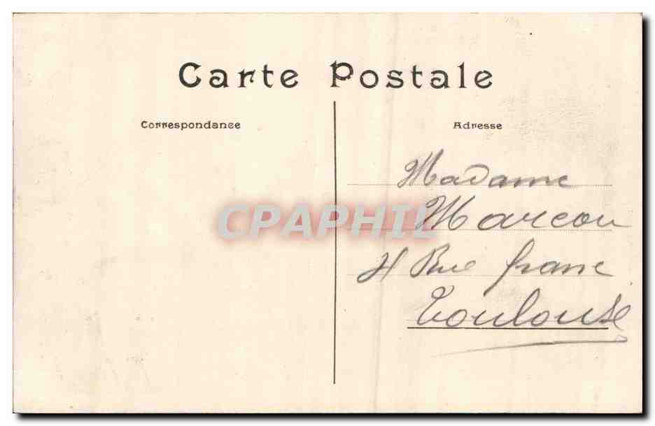 Clermont Ferrand - Rue des Gras et la Cathedrale - CPA  — Rückseite