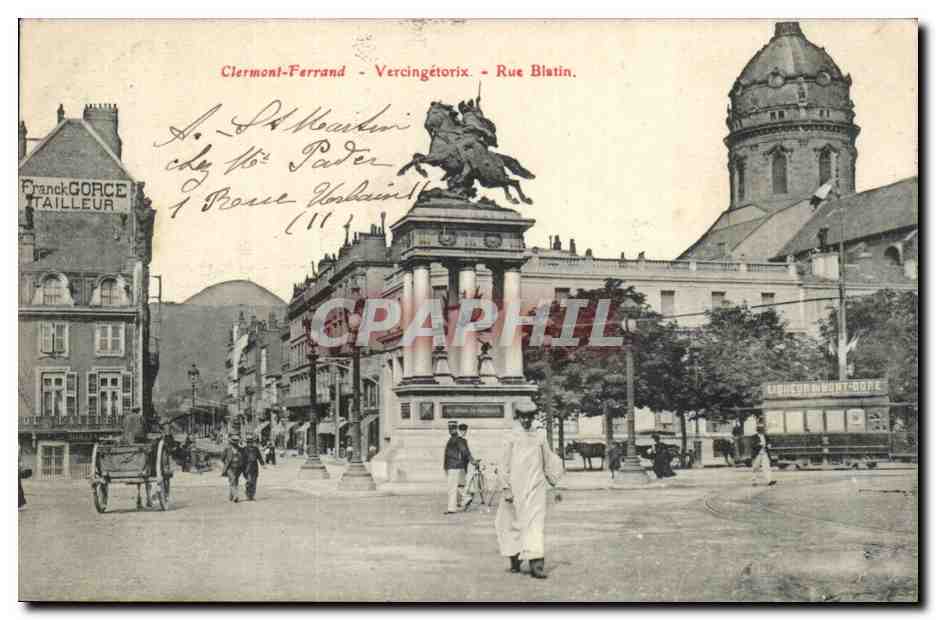 Clermont-Ferrand - Vercingétorix - Rue Blatin