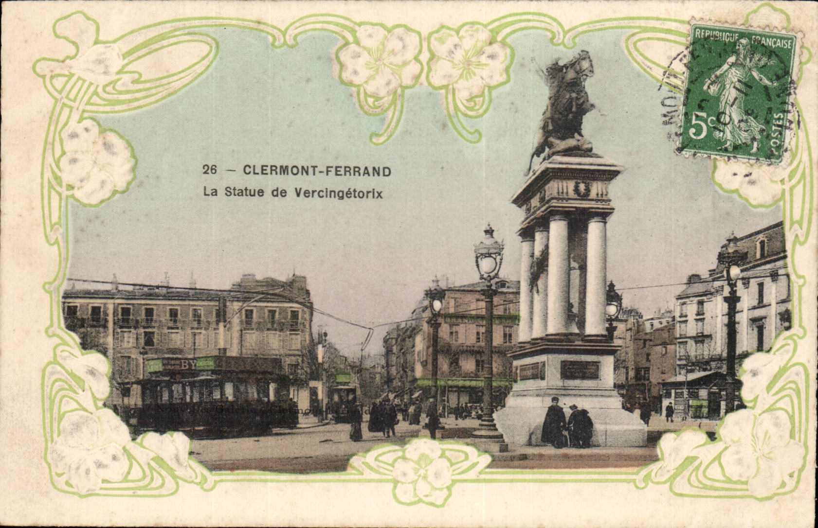 Clermont-Ferrand — La Statue de Vercingétorix — éditeur inconnu, n° 26