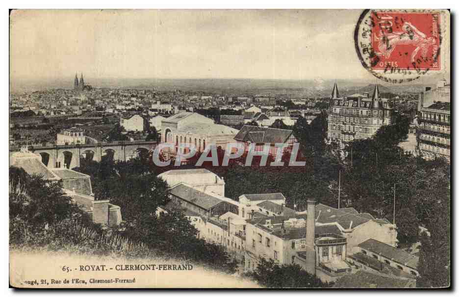 Clermont Ferrand - Royat - CPA 