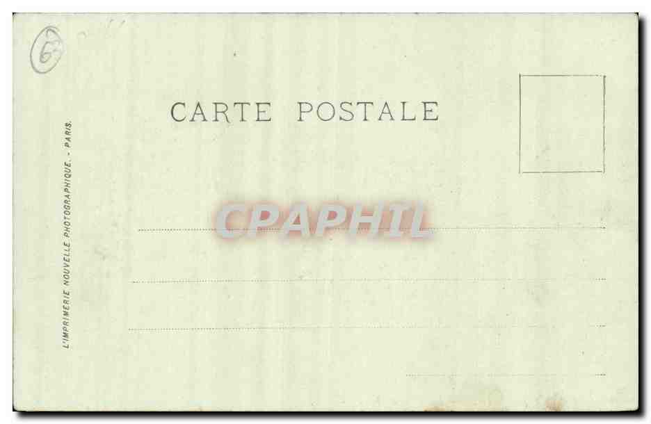 Clermont Ferrand - Place de Jaude - CPA  — Rückseite